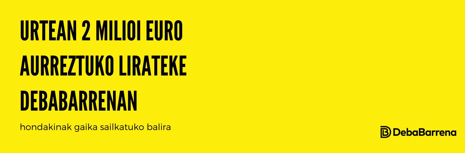 Egoki birzkilatzeak duen eragin ekonomikoa