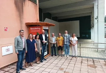 El Ayuntamiento de Eibar, el centro Egogain y J.A. Mogel ikastola implementan por primera vez “rexcatering”
