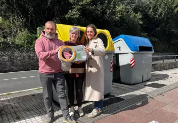 La Mancomunidad de Debabarrena y el Ayuntamiento de Mutriku pondrán en marcha una prueba piloto para mejorar la recogida selectiva de envases ligeros en el municipio