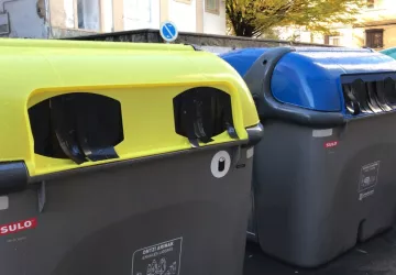 Ya se pueden utilizar los 456 contenedores amarillos y azules nuevos